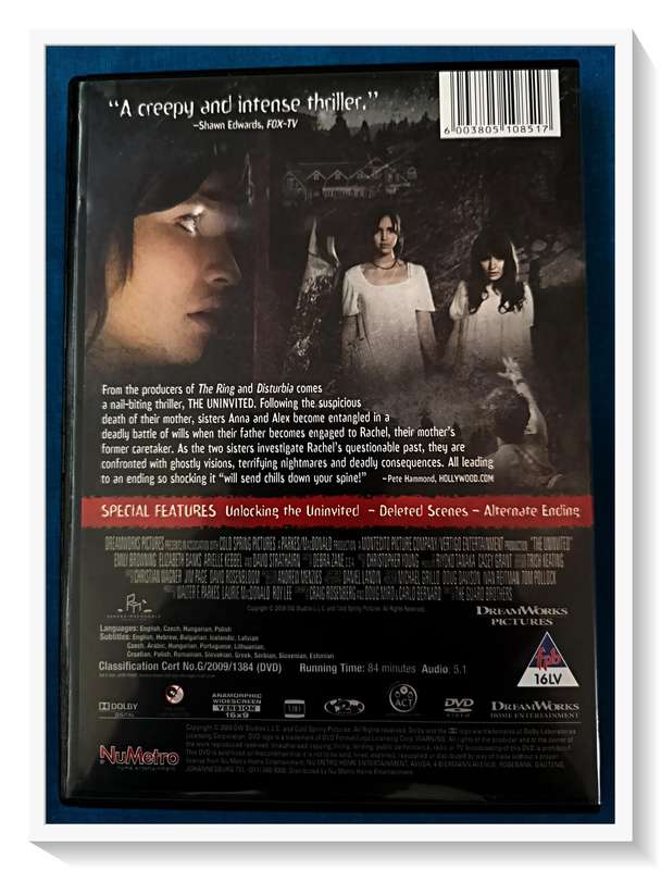 The Uninvited - Thriller - DVD - With Special Features - Condition Excellent ***
