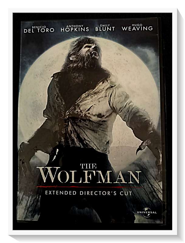 The Wolfman - DVD - Horror - PG2-14 - Extended Director's Cut VG+