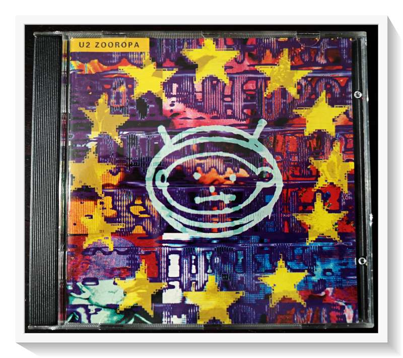 U2 Album Zooropa - Casing Cover and Disc in Excellent Condition