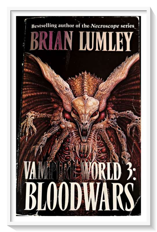 Vampire World 3 The Blood Wars by Brian Lumley - Paperbacks from Hell - A Collectable Horror by Roc