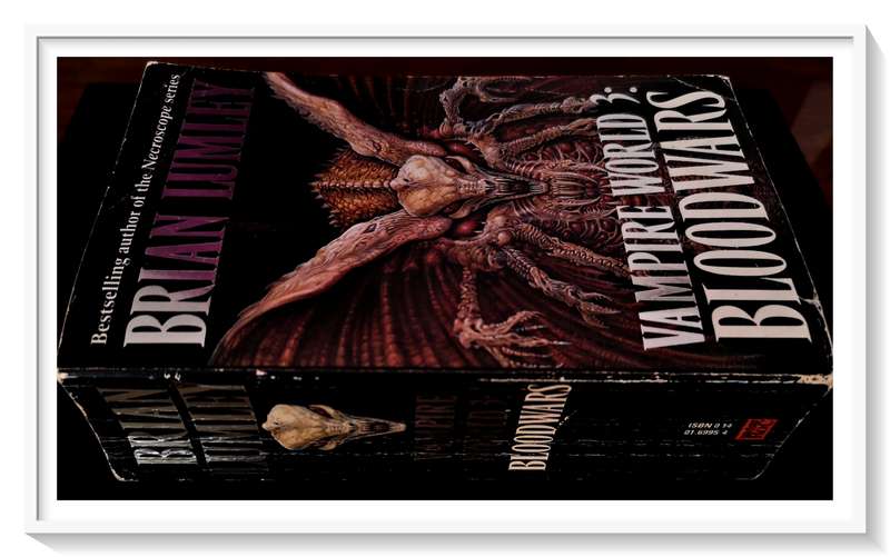 Vampire World 3 The Blood Wars by Brian Lumley - Paperbacks from Hell - A Collectable Horror by Roc