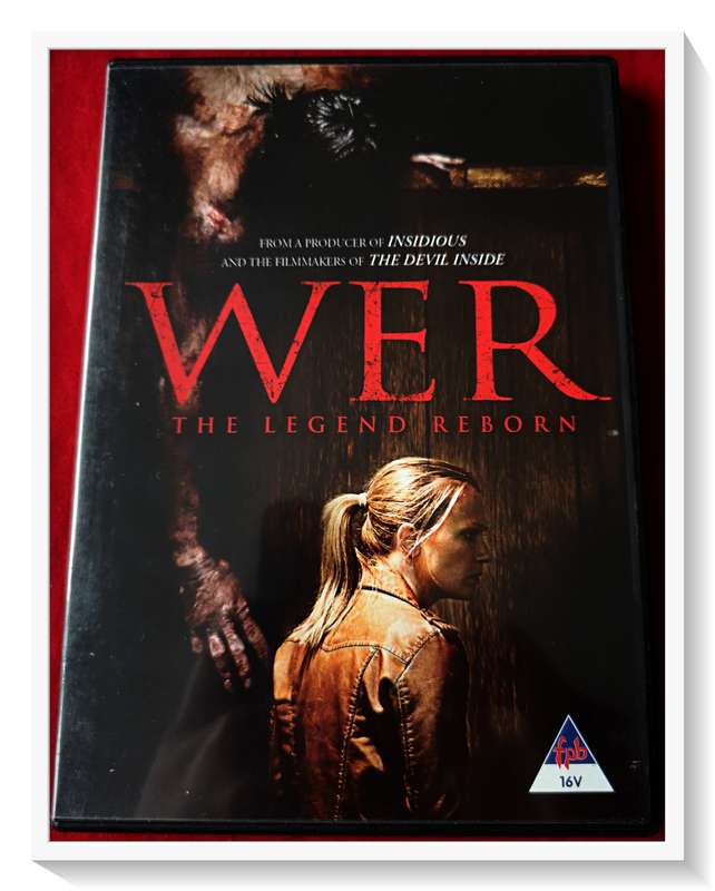 WER The Legend Reborn - Horror (Lycan Creature Feat.) - DVD - Cover and Disc in Excellent Condition