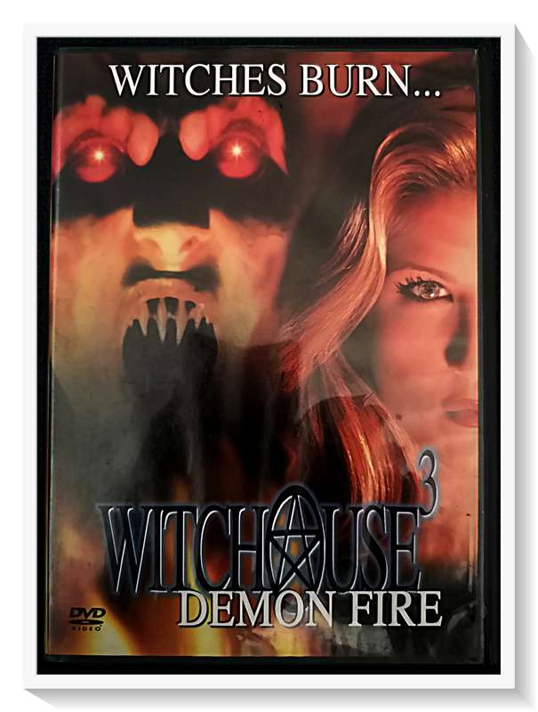 Witch House 3 - Demon Fire - DVD - Horror - PG2-16VL - Casing plus Disc In Very Good Condition ***