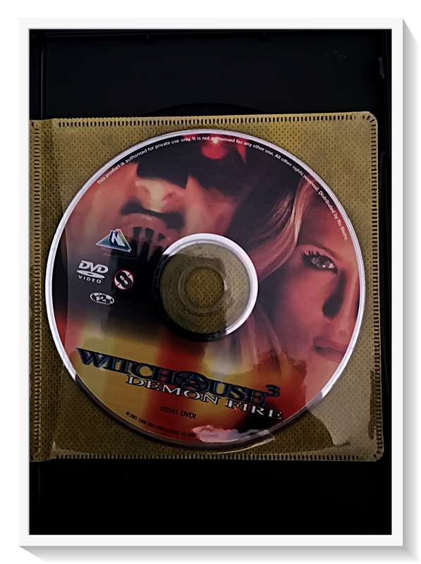 Witch House 3 - Demon Fire - DVD - Horror - PG2-16VL - Casing plus Disc In Very Good Condition ***
