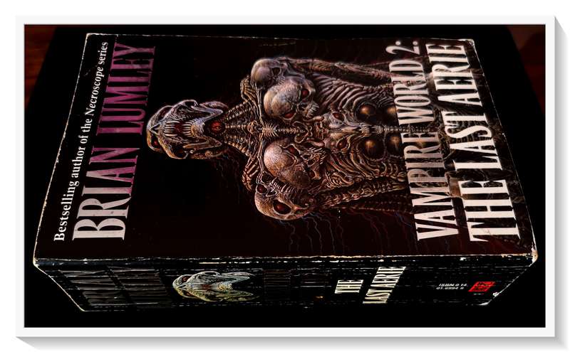 BRIAN LUMLEY: Vampire World 2: The Last Aerie - ROC Publishers - Paperbacks From Hell