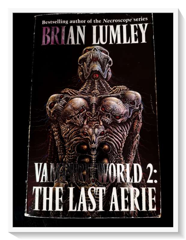 BRIAN LUMLEY: Vampire World 2: The Last Aerie - ROC Publishers - Paperbacks From Hell