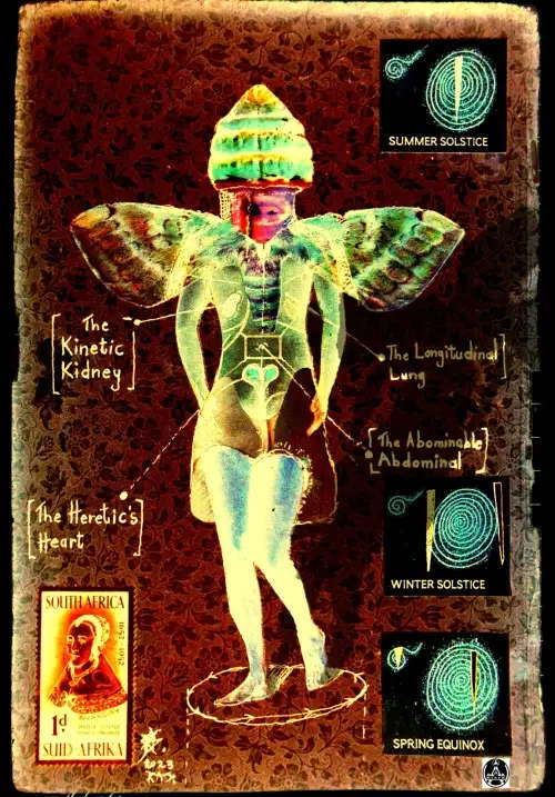 Single Edition Print: `The Mothman`s Daughter - Mounted Canvas Print - 850MM X 1200MM, 1 of 1