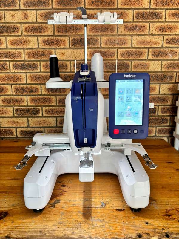 NEW BROTHER VR 1 needle COMMERCIAL Embroidery Machine