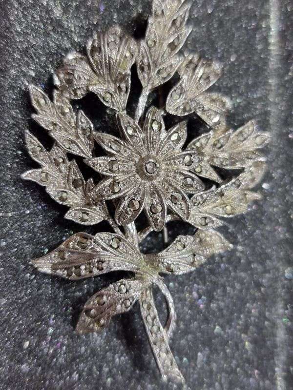 Vintage Marcasite Brooch