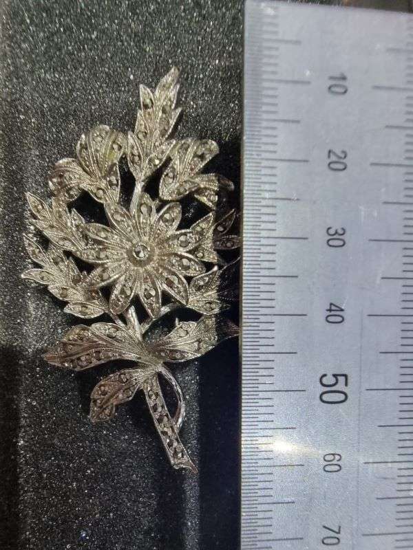 Vintage Marcasite Brooch