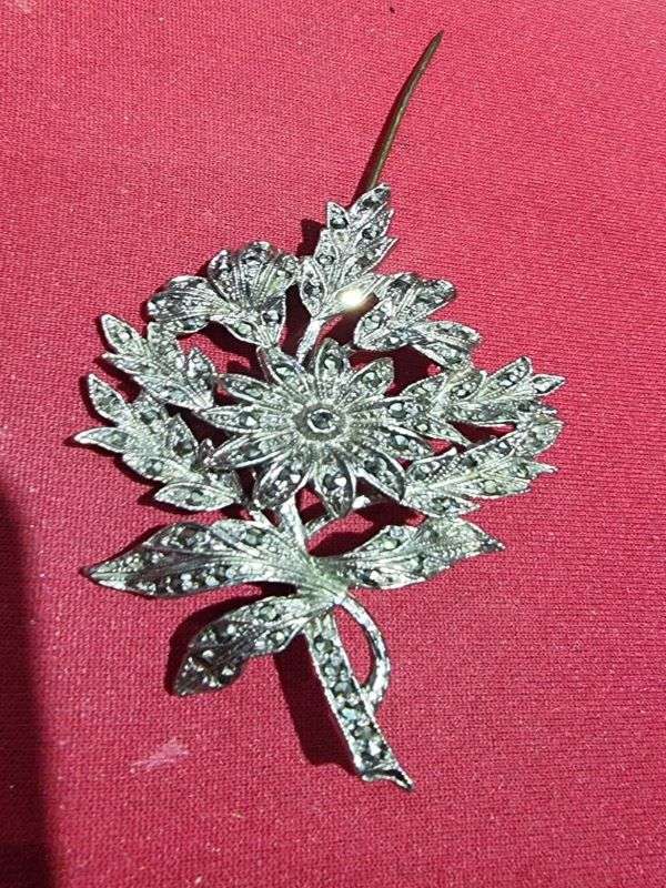 Vintage Marcasite Brooch