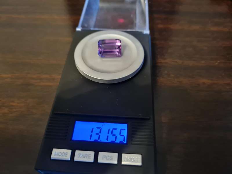 13.155 Carat Amethyst Fancy cut