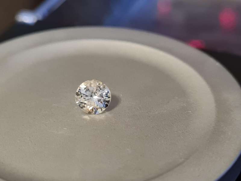 Natural Certified 0.55 Carat Diamond