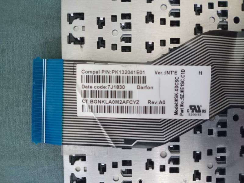 HP 15-BS010ni 250 G6 keyboard