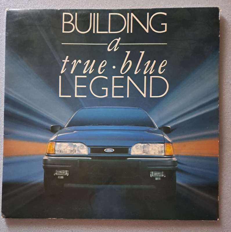 Ford Building a True Blue Legend LP record.