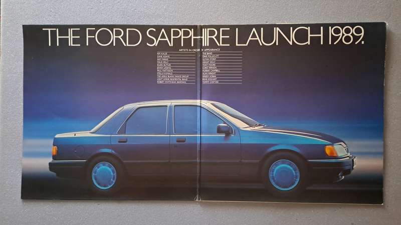 Ford Building a True Blue Legend LP record.