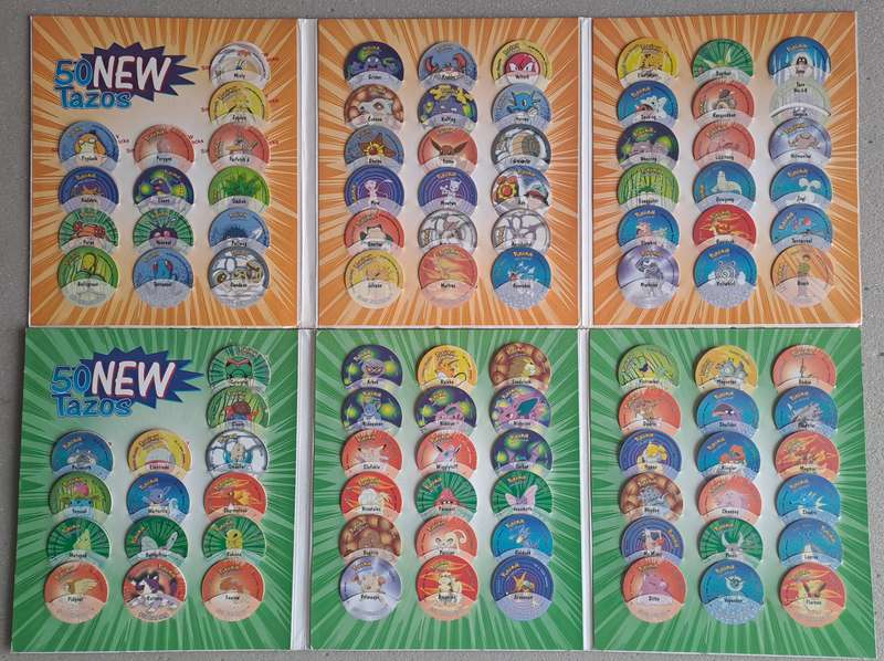 Lot of Pokemon Simba Tazos
