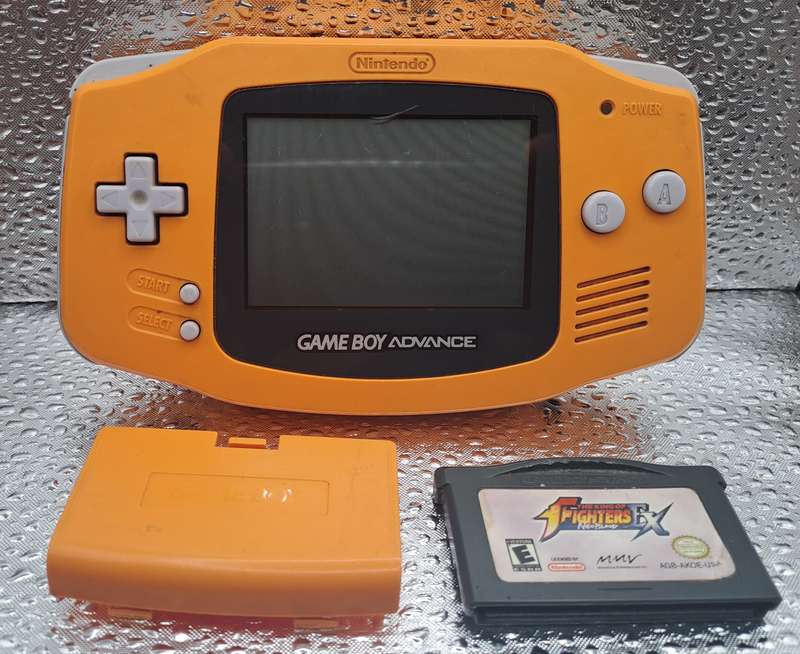 Nintendo Gameboy Advanced console.