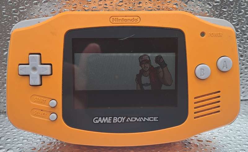 Nintendo Gameboy Advanced console.