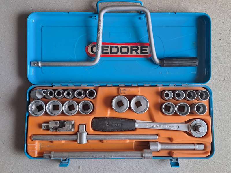 Gedore socket set D19 TMU 1/2" drive