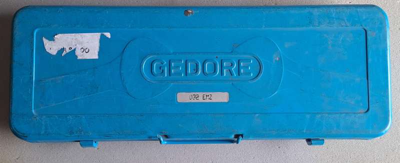 Gedore socket set D32 EMZ 3/4" drive