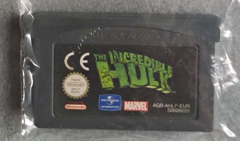 Nintendo Advance The Incredible Hulk