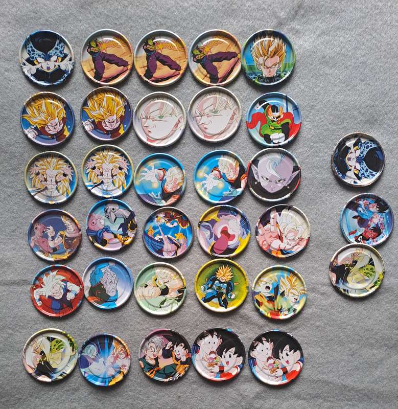 Simba Dragon Ball Z tazo lot.