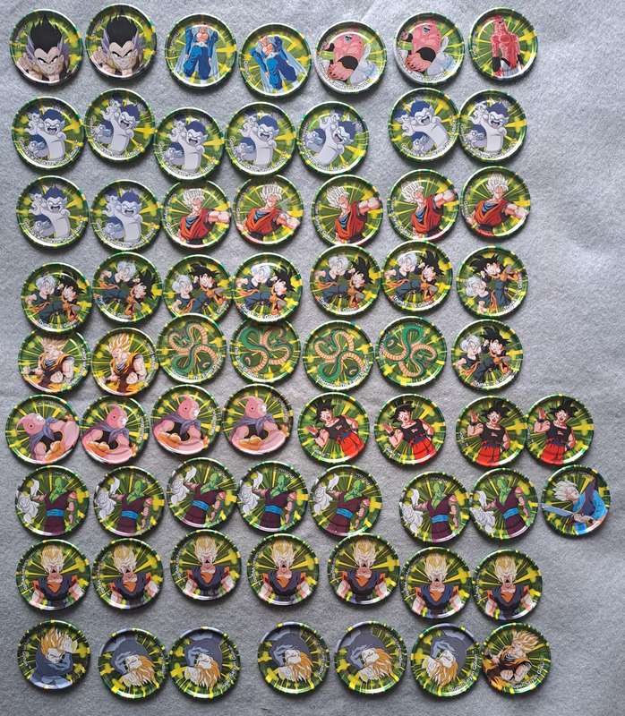 Simba Dragon Ball Z tazo lot.
