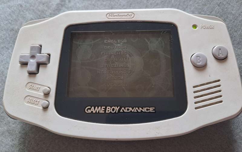 Two Nintendo Gameboy Advance.