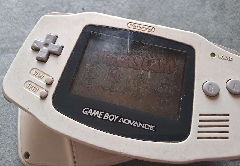 Two Nintendo Gameboy Advance.