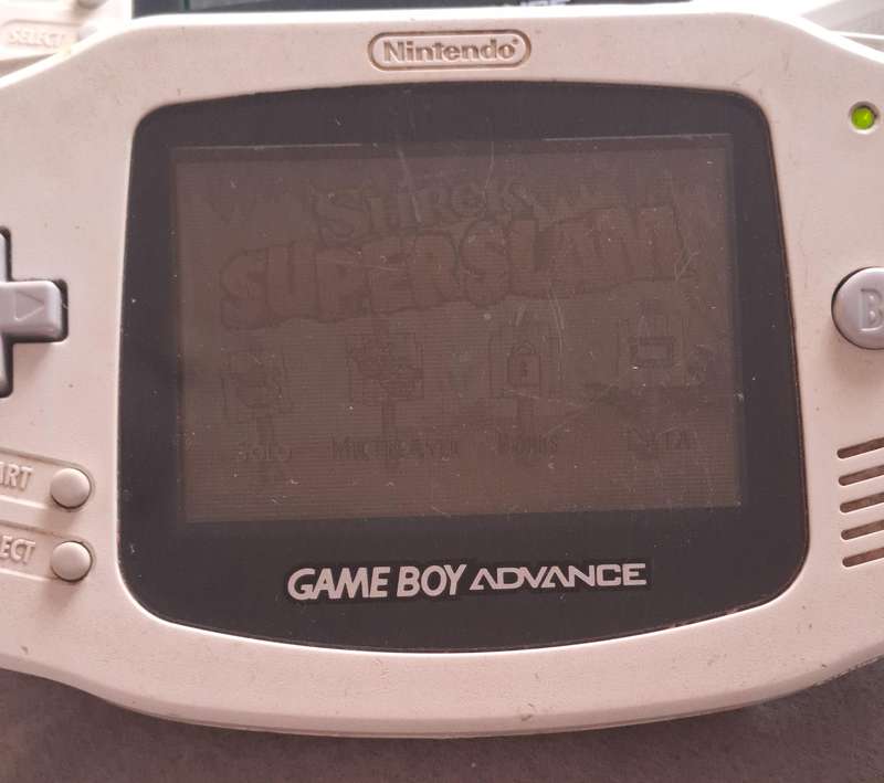 Two Nintendo Gameboy Advance.