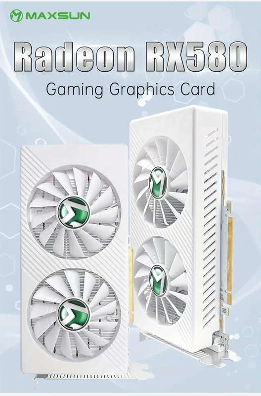AMD Radeon RX580 with 8GB GDDR5 Memory
