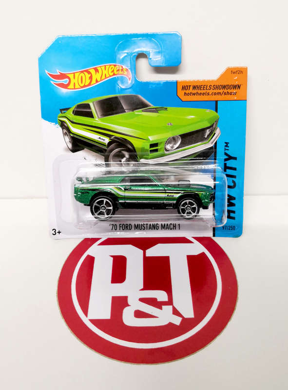 2014 Hot Wheels '70 Ford Mustang Mach 1