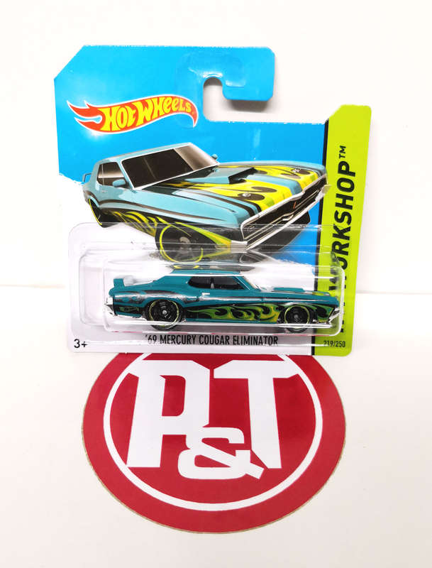 2014 Hot Wheels '69 Mercury Cougar Eliminator