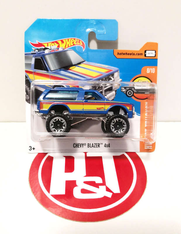 2017 Hot Wheels Chevy Blazer 4X4