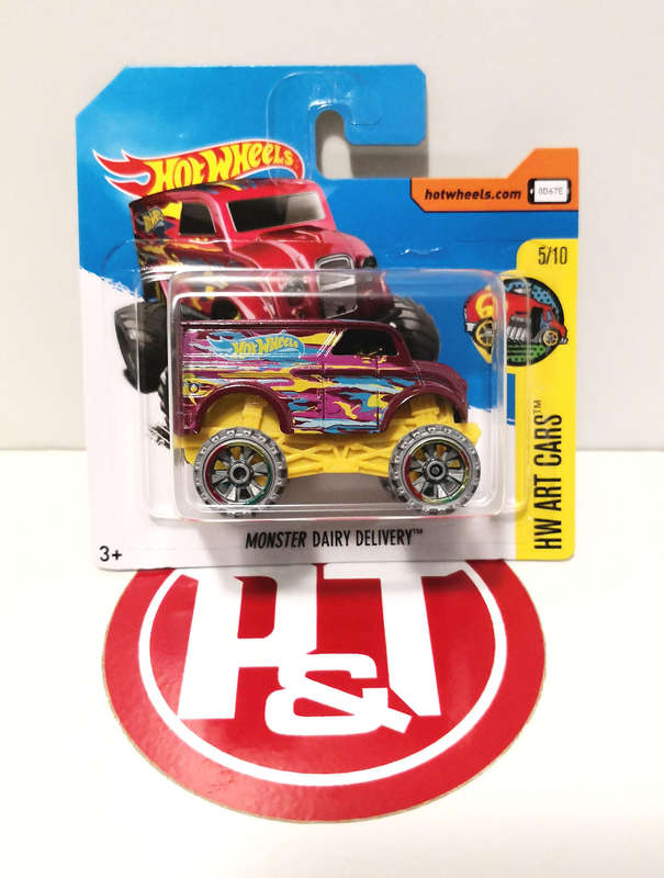 2017 Hot Wheels Monster Dairy Delivery
