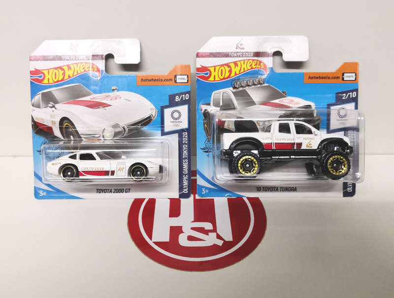 2020 Hot Wheels "Tokyo Olympic Games" Toyota combo (2 Models)