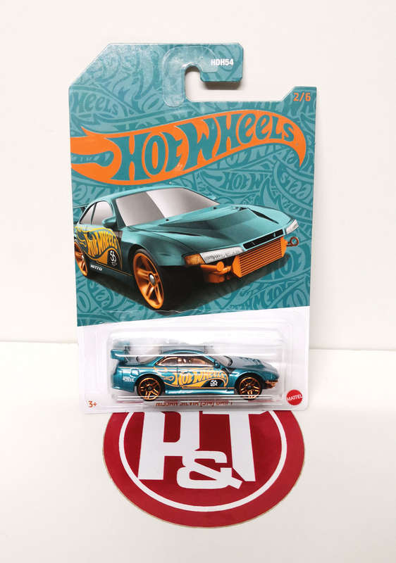 2024 Hot Wheels "Pearl & Chrome" Nissan Silvia S14 Drift
