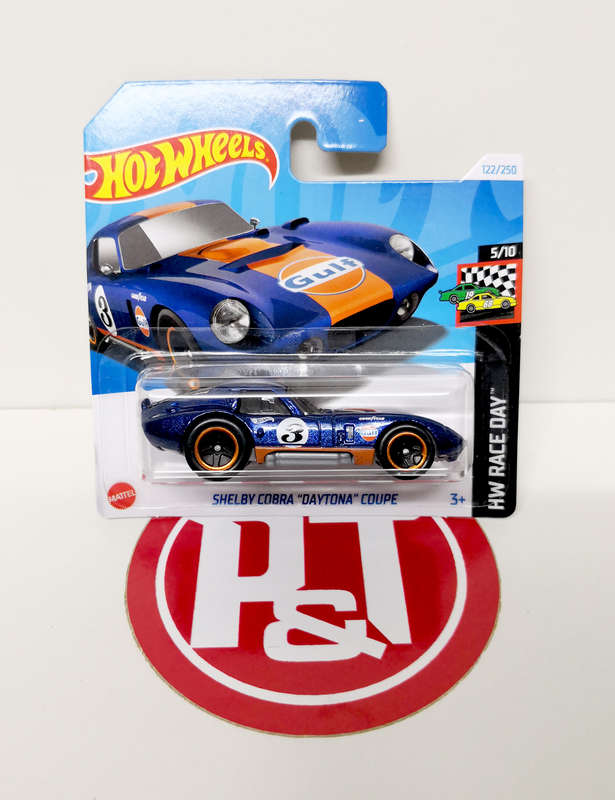 2024 Hot Wheels "Gulf Racing" Shelby Cobra Daytona Coupe