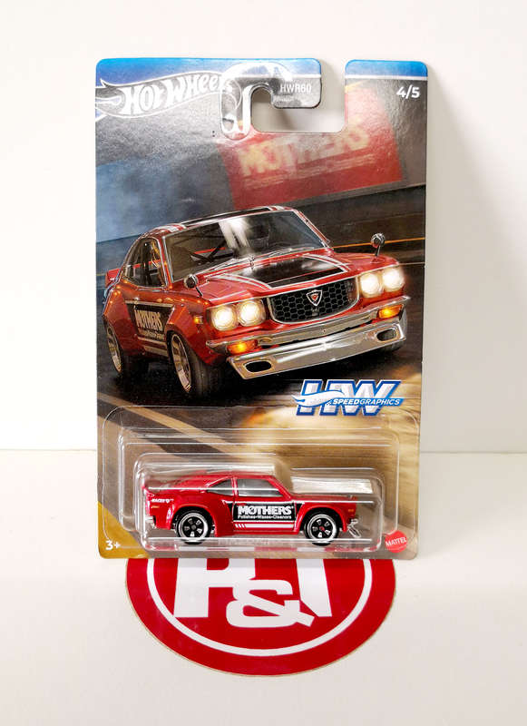 2024 Hot Wheels Silver Series "Speed Graphics" 'Mazda RX-3