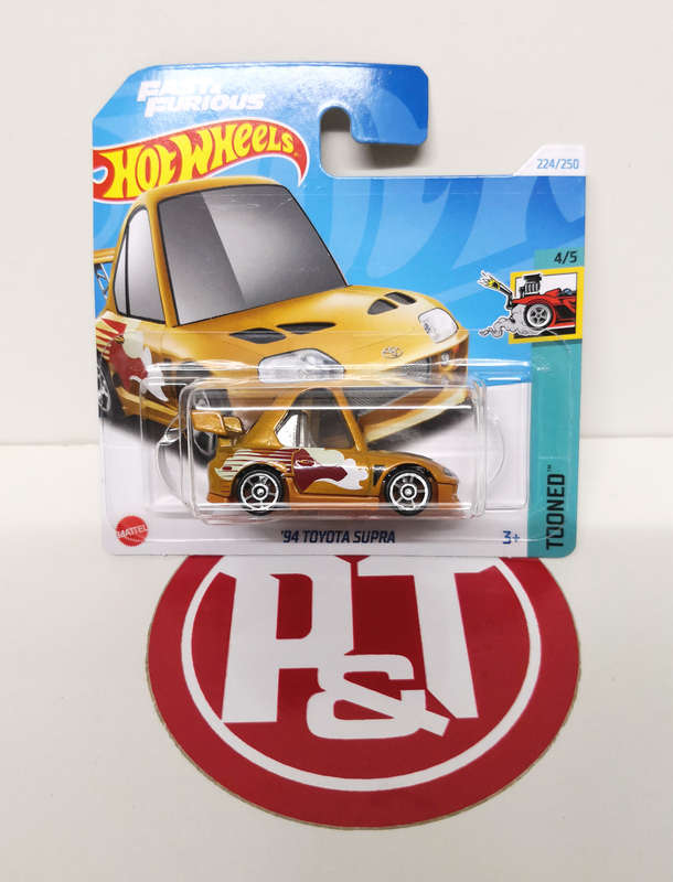 2024 Hot Wheels "Tooned" Car Combo (3 x Models)