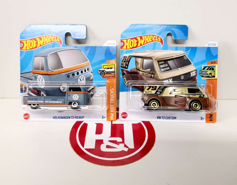 2024 Hot Wheels VW Bus combo (2 x Models)