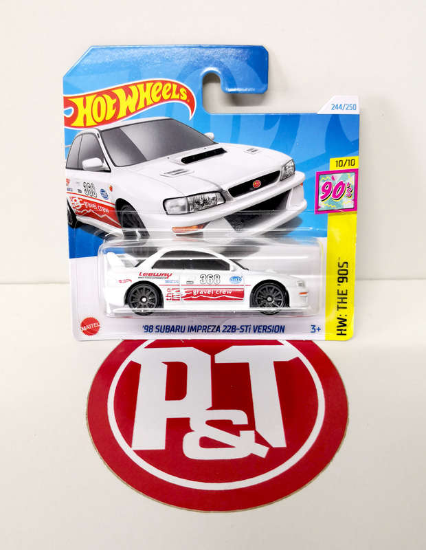 2024 Hot Wheels '98 Subaru Impreza 22B-STi Version