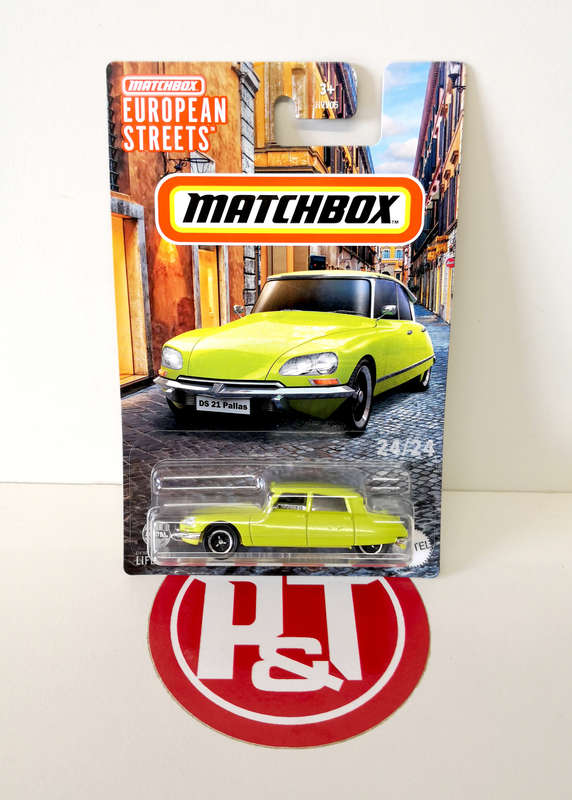 2024 Matchbox "European Streets" 1968 Citroen DS 21 Pallas