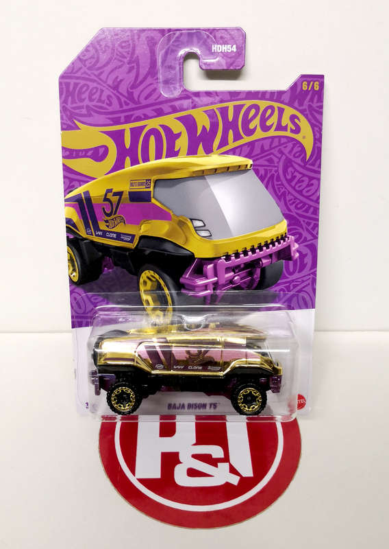 2025 Hot Wheels 57th Anniversary Baja Bison CHASE
