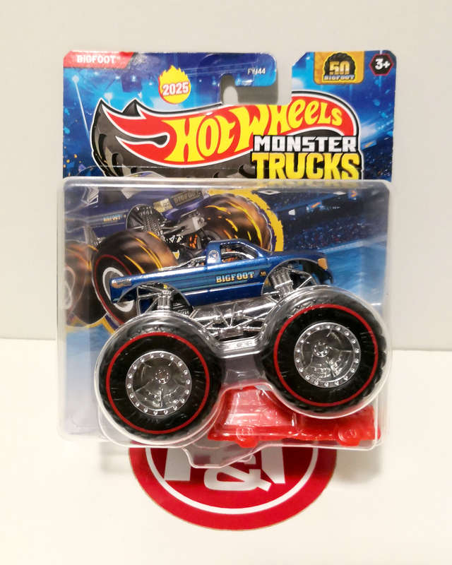 2025 Hot Wheels - Monster Trucks "BIGFOOT" - TREASURE HUNT/CHASE