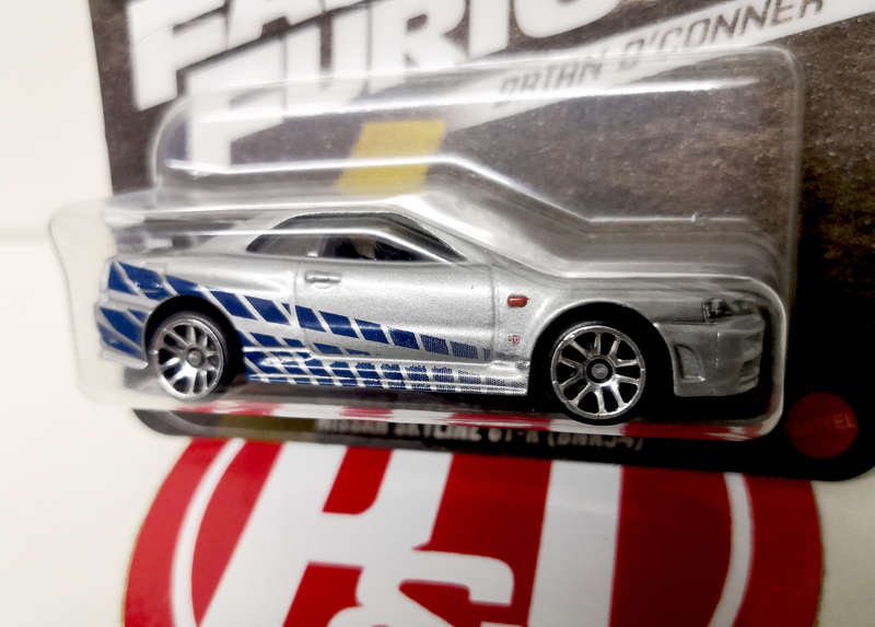 2025 Hot Wheels - Silver Series "Fast & Furious - Brian O'Connor" Nissan Skyline GTR R34 (F&F2)