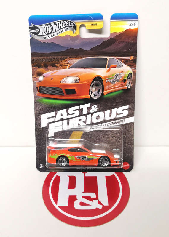 2025 Hot Wheels - Silver Series "Fast & Furious - Brian O'Connor" Toyota Supra (F&F1)