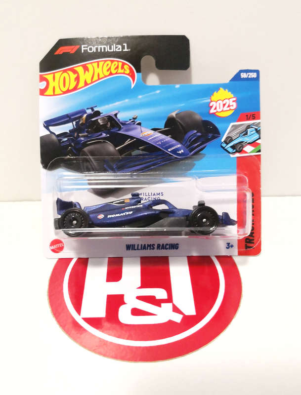 2025 Hot Wheels Williams Racing F1 Car