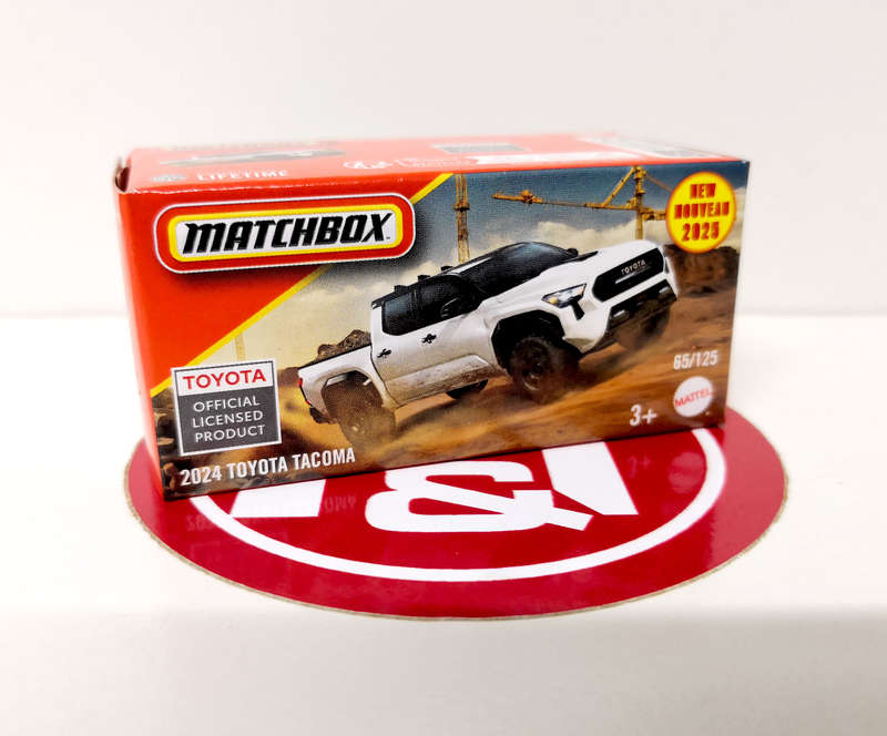 2025 Matchbox "Power Grabs" 2024 Toyota Tacoma